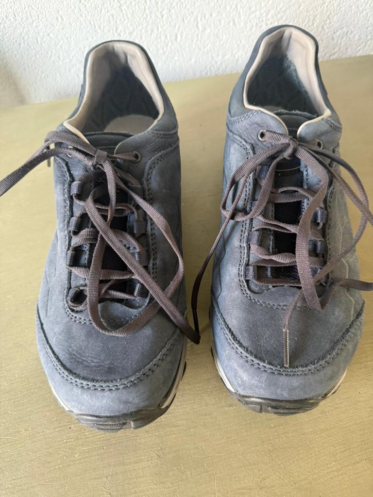 Meindl Palermo Lady GTX wandelschoenen maat 41. Zgan, Ophalen of Verzenden, Zo goed als nieuw, Blauw, Wandelschoenen