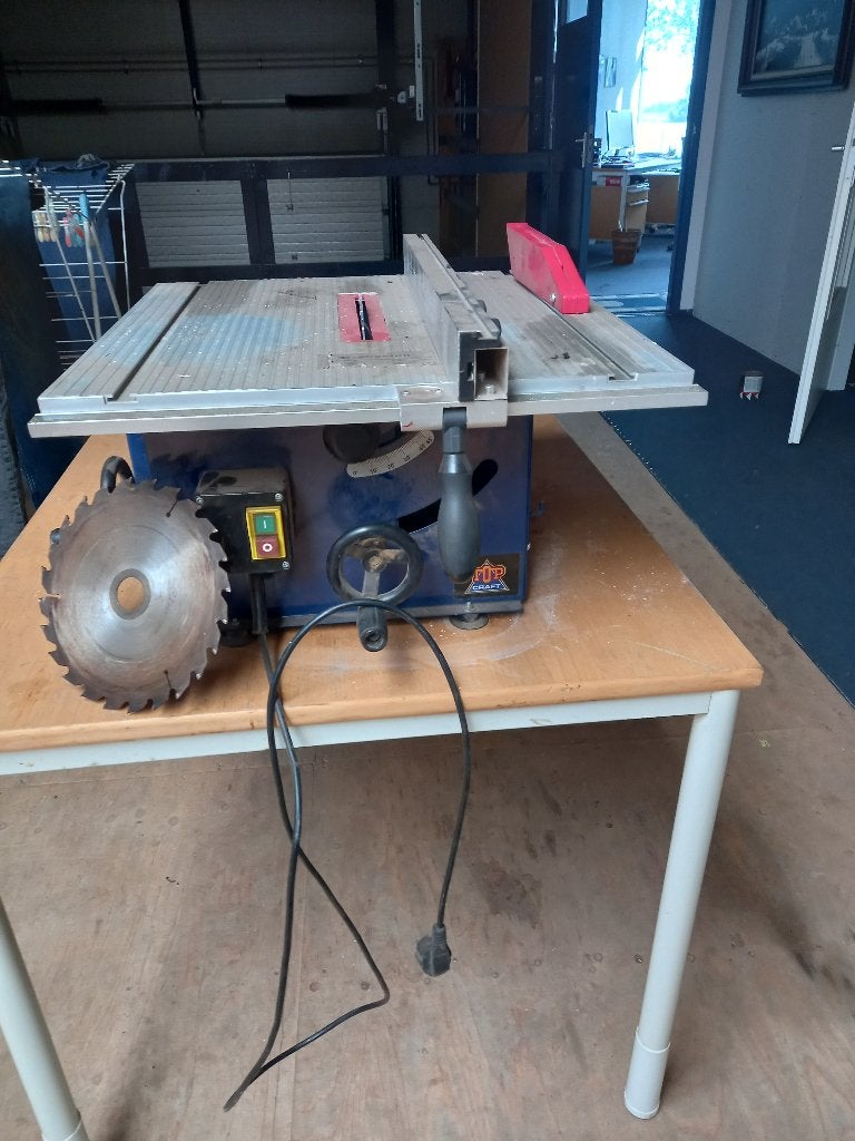 tafel houtzaagmachine, Ophalen, Gebruikt, Cirkelzaag, 600 tot 1200 watt