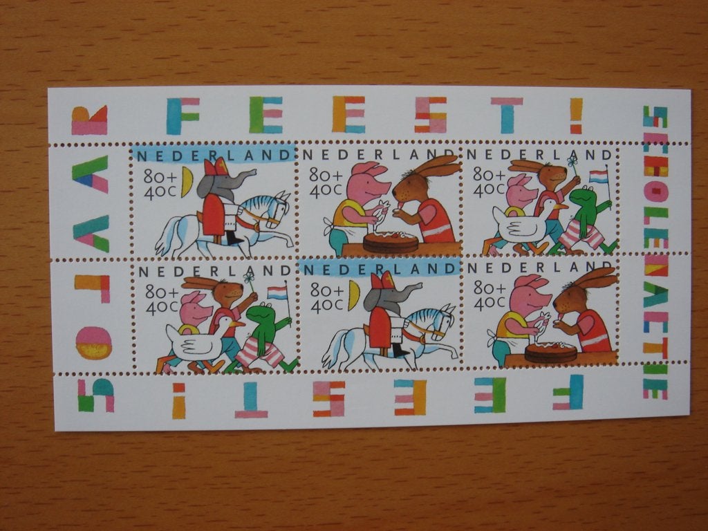 NVPH 1787 Bloc Kinderzegels 1997 6 zegels, Ophalen of Verzenden, Na 1940, Postfris