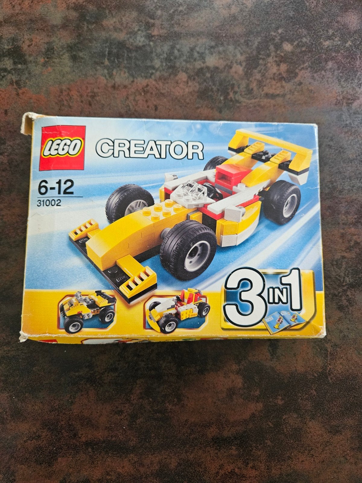 LEGO Creator 31002 Raceauto 3-in-1 set, Ophalen of Verzenden, Gebruikt