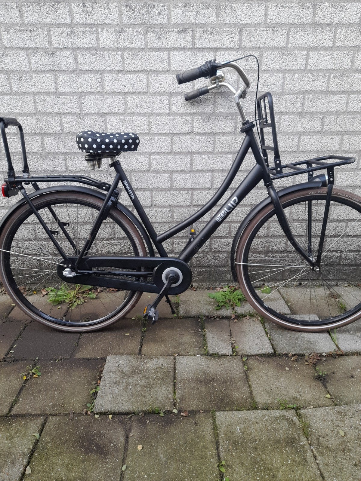 damesfiets 3v, Ophalen, Terugtraprem, Gebruikt, Sparta pickup