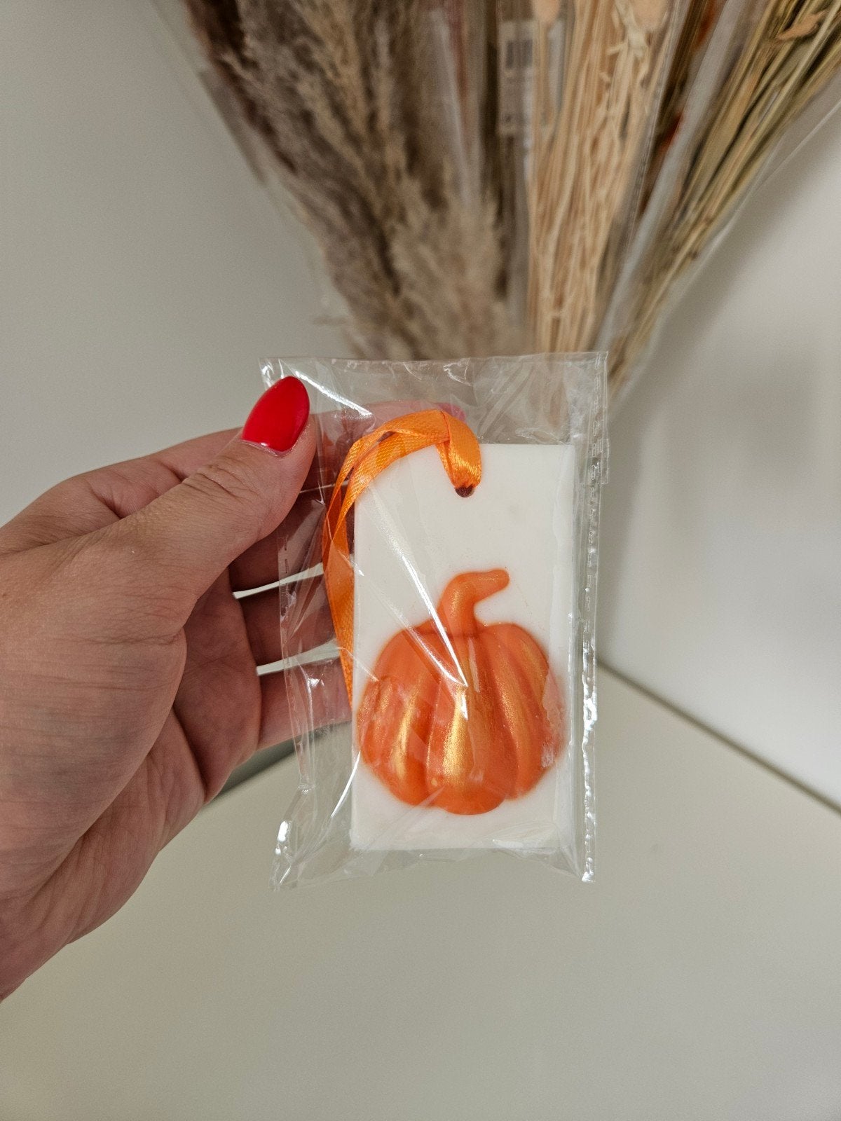 Herfst geurhangers - Pompoen, eikel en bladeren - Set van 3, Meerkleurig, Overige materialen, Overige stijlen, Nieuw
