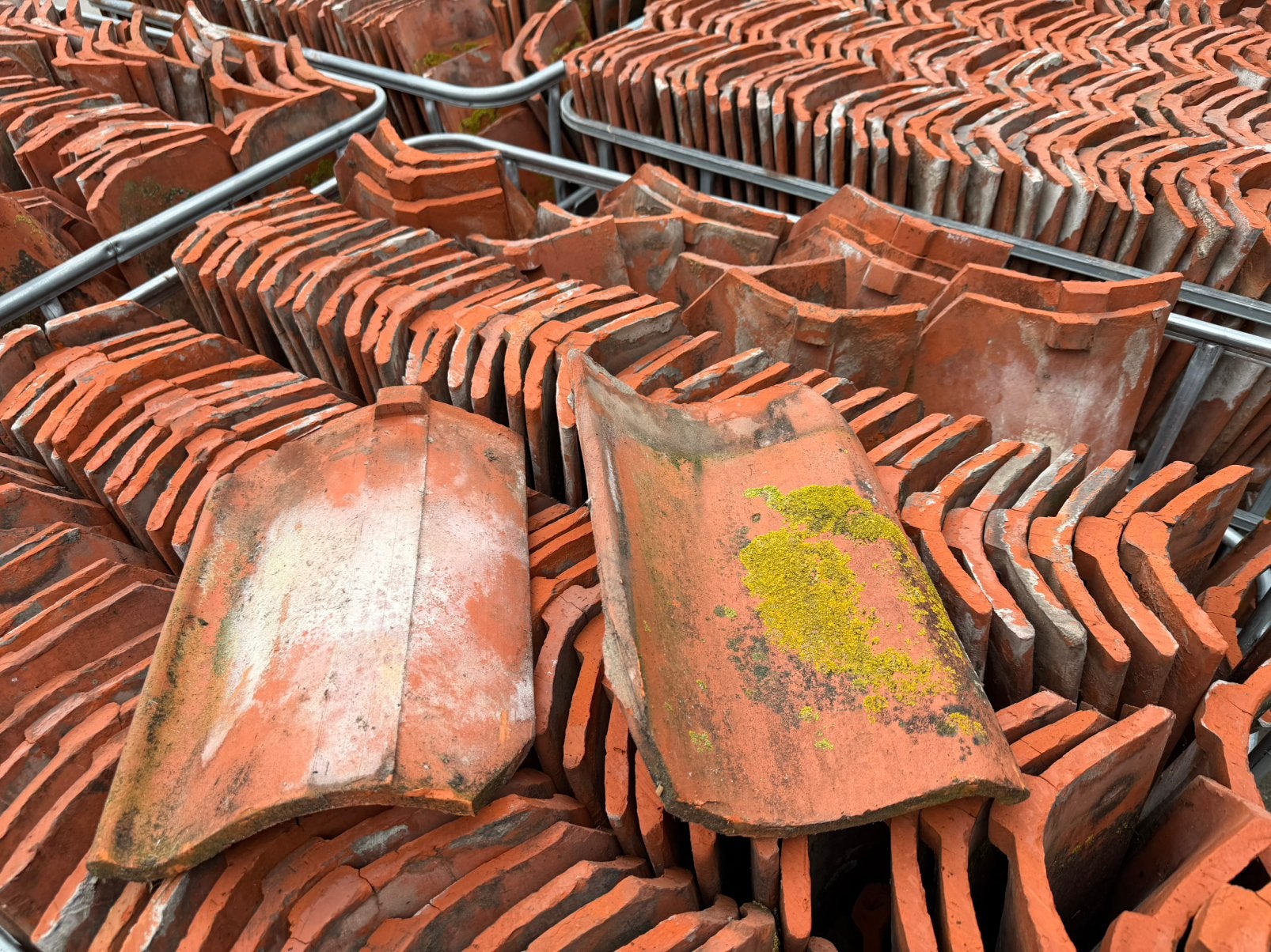 2200 stuks strengpers dakpan oh rood 36x23cm., Ophalen, Overige materialen, Gebruikt, Overige typen