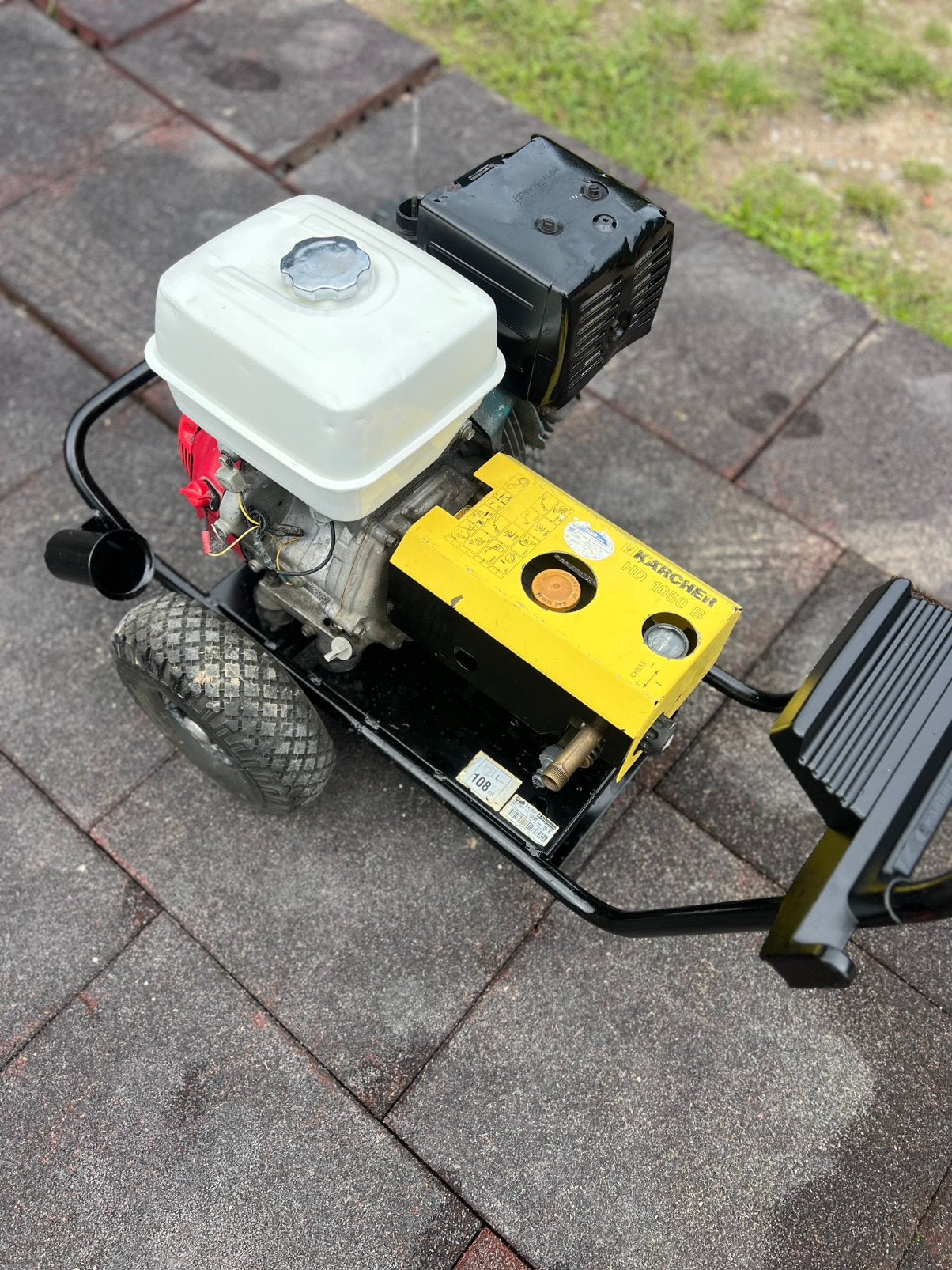 Professionele hogedrukreiniger Kärcher HD 1050., Ophalen of Verzenden, Gebruikt, Elektrisch