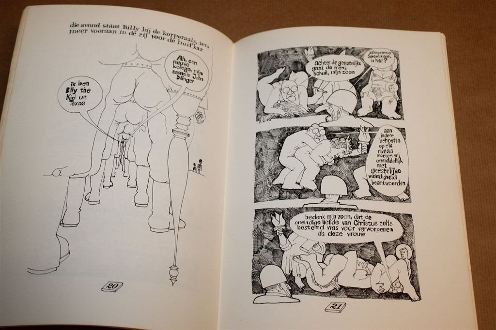 Billy the Kid — Politieke Satire in Strip, Willem 1968, Eén stripboek, Ophalen of Verzenden, Gelezen