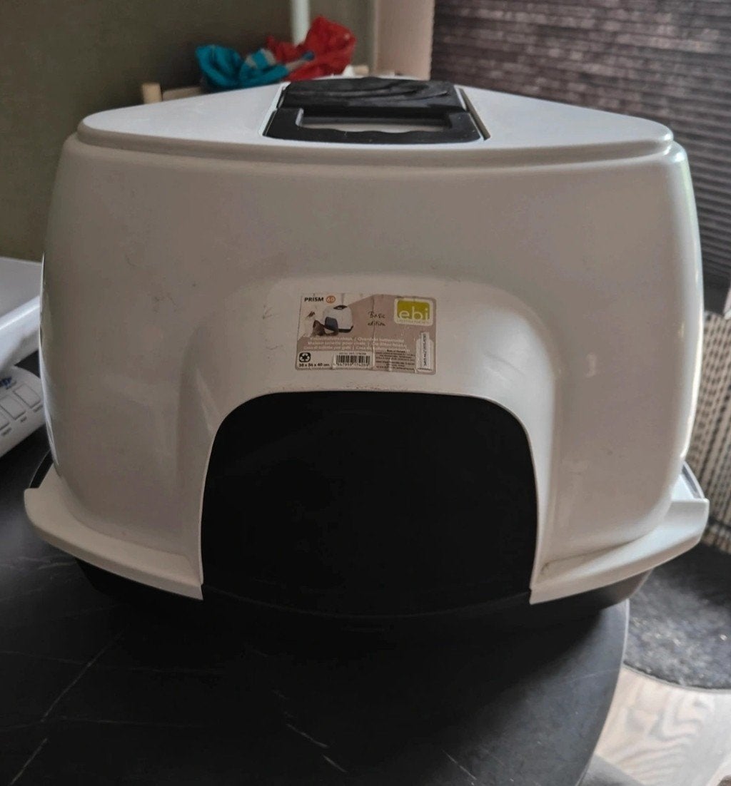 kattenbak, Ophalen of Verzenden, Gebruikt, Gesloten
