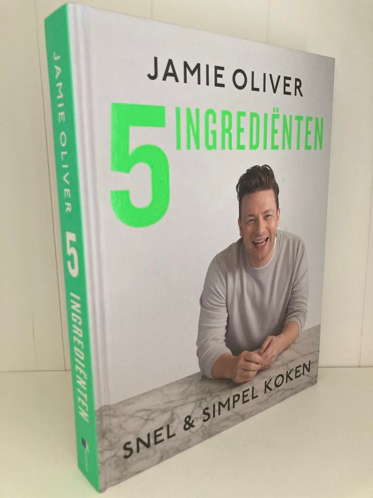 Jamie Oliver 5 Ingrediënten: Snel & Simpel Koken, Hoofdgerechten, Ophalen of Verzenden, Zo goed als nieuw, Gezond koken