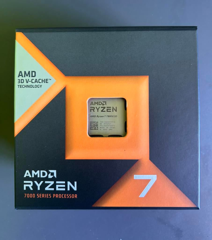 AMD Ryzen 7 7800X3D – Top Gaming CPU – Nieuw, Computers en Software, Processors, Nieuw, 4 Ghz of meer, Ophalen of Verzenden