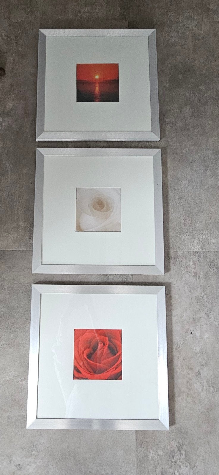 fotolijsten, 3 stuks, Ophalen