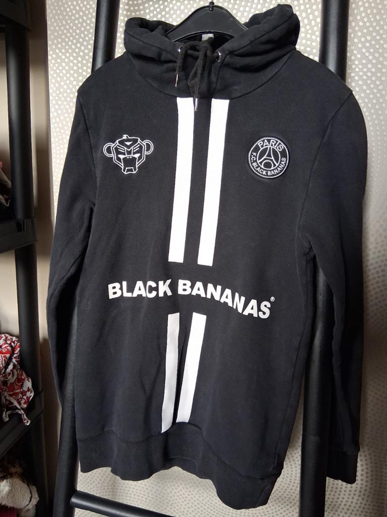 Black Bananas Hoodie Zwart - Maat XS, Zwart, Ophalen of Verzenden, Zo goed als nieuw, Black Bananas