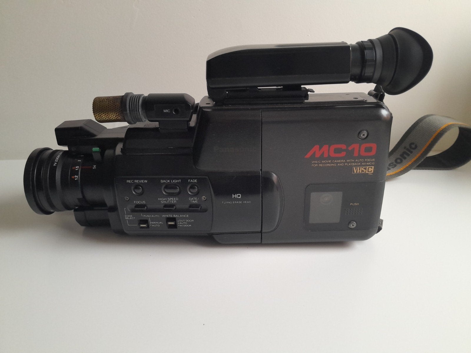 Vintage Panasonic MC-10 Camcorder VHS, Ophalen of Verzenden, VHS of SVHS, (Video)band