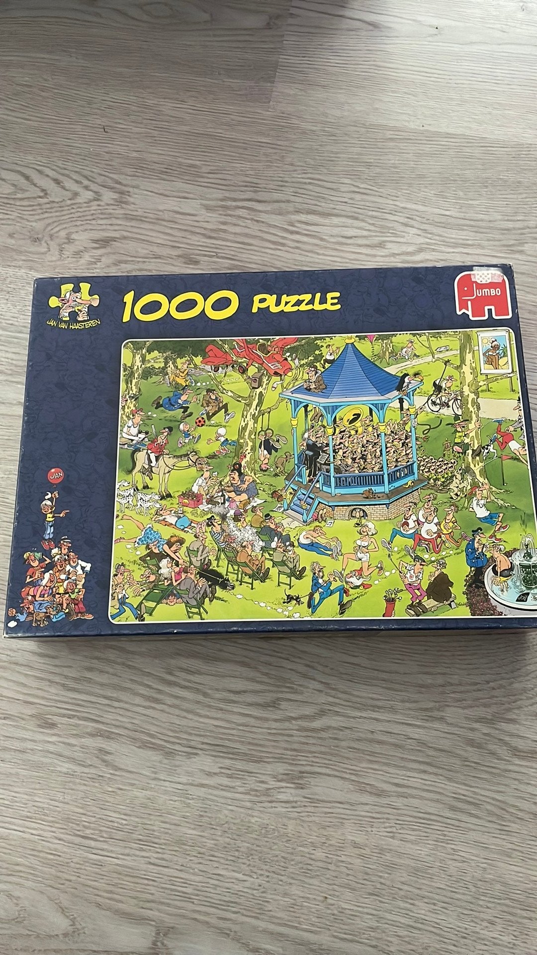 Jan van Haasteren 1000, Ophalen, 500 t/m 1500 stukjes, Zo goed als nieuw