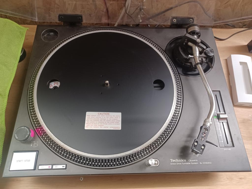 TECHNICS QUARTZ SL-1210 MK2 DIRECT DRIVE TURNTABLE SYSTEM, Ophalen, Technics