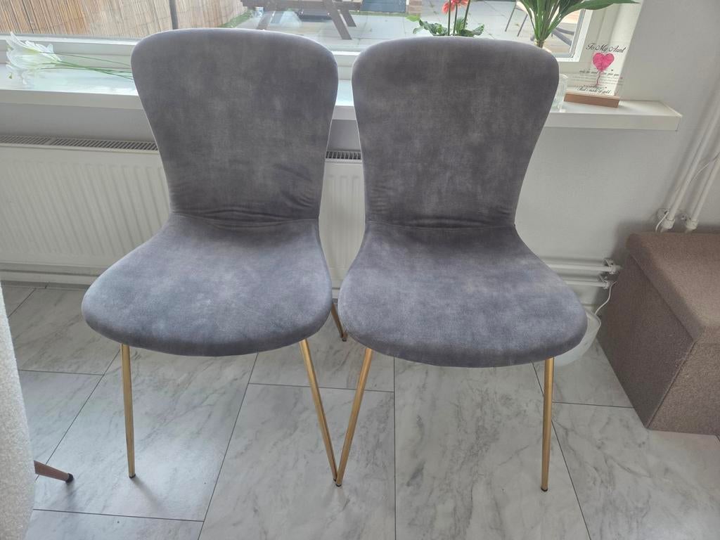 Set van 4 eetkamerstoelen, Ophalen