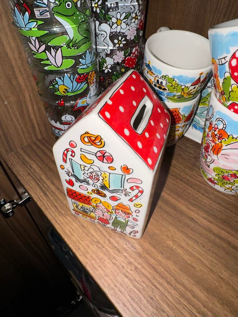 Groot Efteling Servies Blond Amsterdam Stijl - 30 Delen, Huis en Inrichting, Ophalen, Blond Amsterdam, Keramiek, Zo goed als nieuw