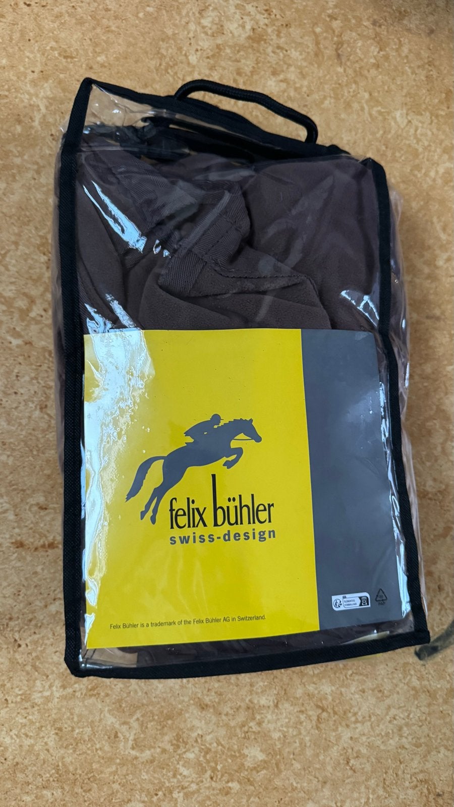 Felix Buhler fleece uitrijdeken bruin 135, Overige merken, Zweetdeken, Nieuw, Bruin