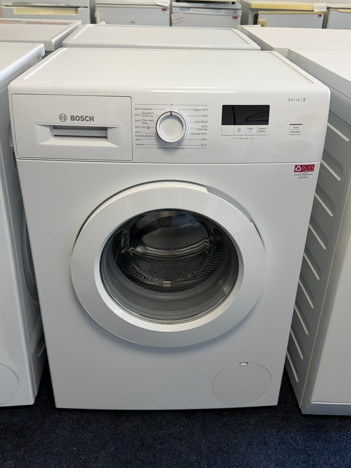 Bosch serie 2 7kg 1400 toeren incl garantie&bezorgen, Nulachtenvijftig.nl, Zo goed als nieuw, 85 tot 90 cm, Bosch