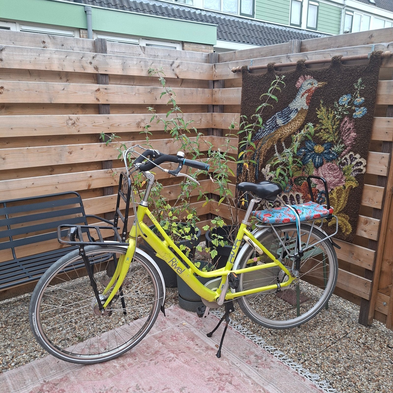 Moederfiets Rivel, Ophalen, Gebruikt, Velgrem, Rivel