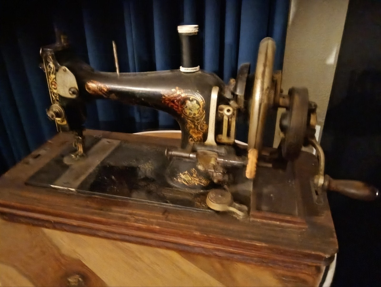 Antieke Singer handnaaimachine (1930 of ouder), Ophalen of Verzenden
