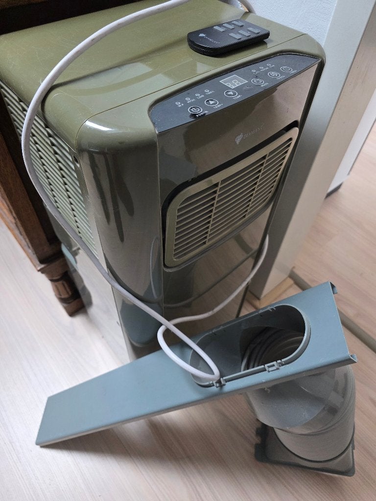 Mobile airco, Diamant, 9000BTU, Ophalen, Gebruikt, Minder dan 60 m³, 3 snelheden of meer