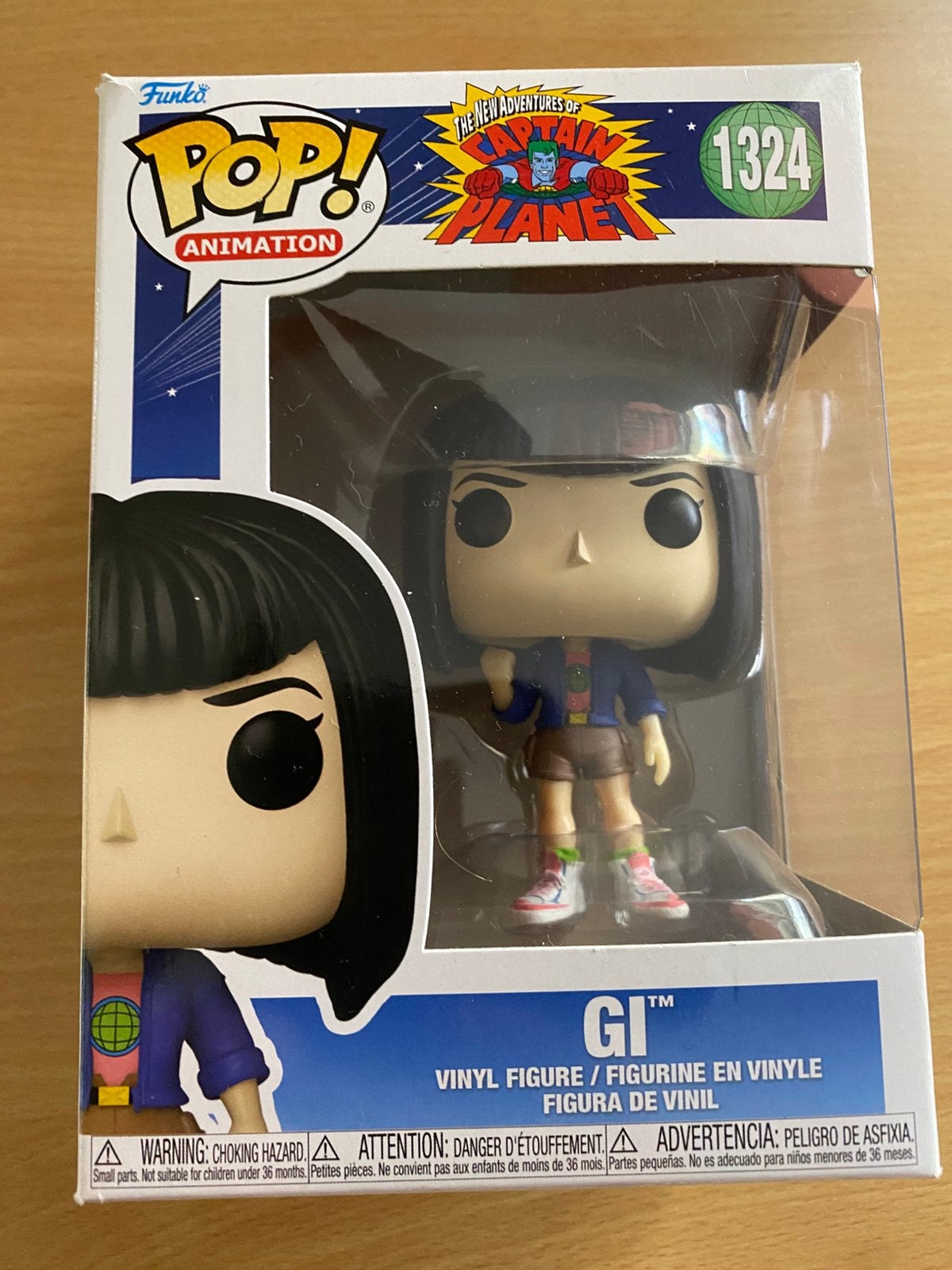 Funko Pop! 1324 Captain Planet: GI, Verzamelen, Ophalen of Verzenden, Nieuw