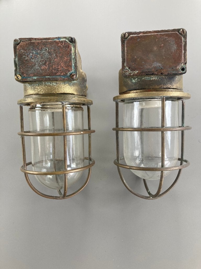Scheepslamp, putslamp, kooilamp, bully, Ophalen of Verzenden