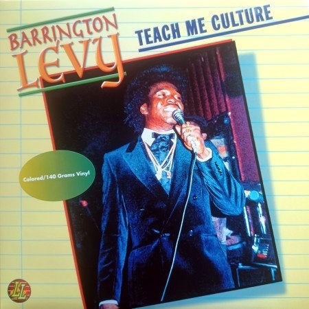 Barrington Levy - Teach Me Culture (reggae reïssue LP), LP, Reissue, Ophalen of Verzenden, 12 inch