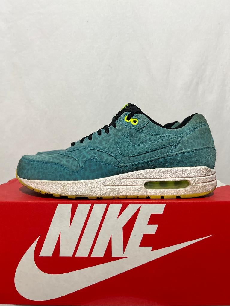 ALS NIEUW! Maat 43 - Nike Air Max 1 Leopard Blue