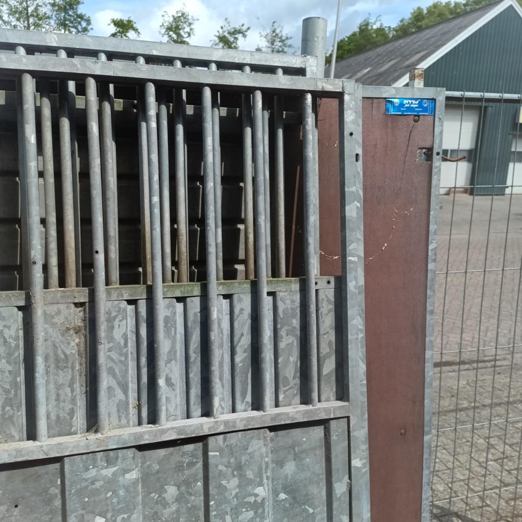 1 stuks 2m half damwand kennelpaneel tussenpaneel hondenren, Ophalen, Hondenkennel, 100 cm of meer, 110 cm of meer