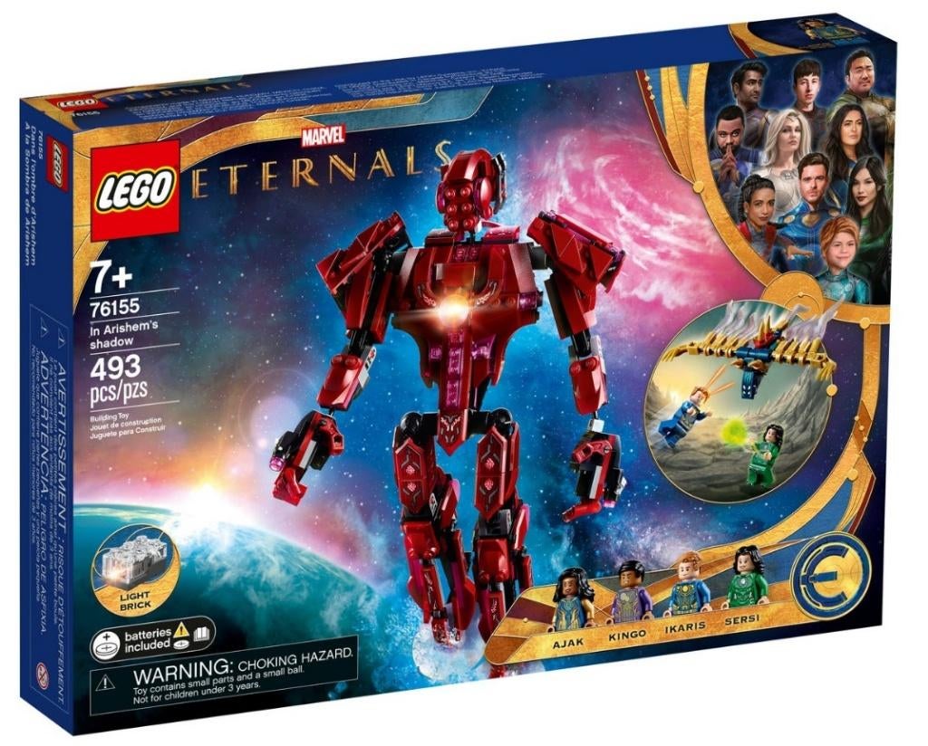 Lego Marvel 76155 Super Heroes Eternals in de schaduw NIEUW, Marvel, Nieuw, Ophalen of Verzenden, Complete set