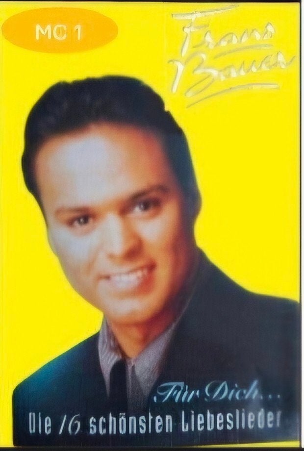 Gezocht Frans Bauer Für dich cassettebandje 1 Nederland, Ophalen of Verzenden