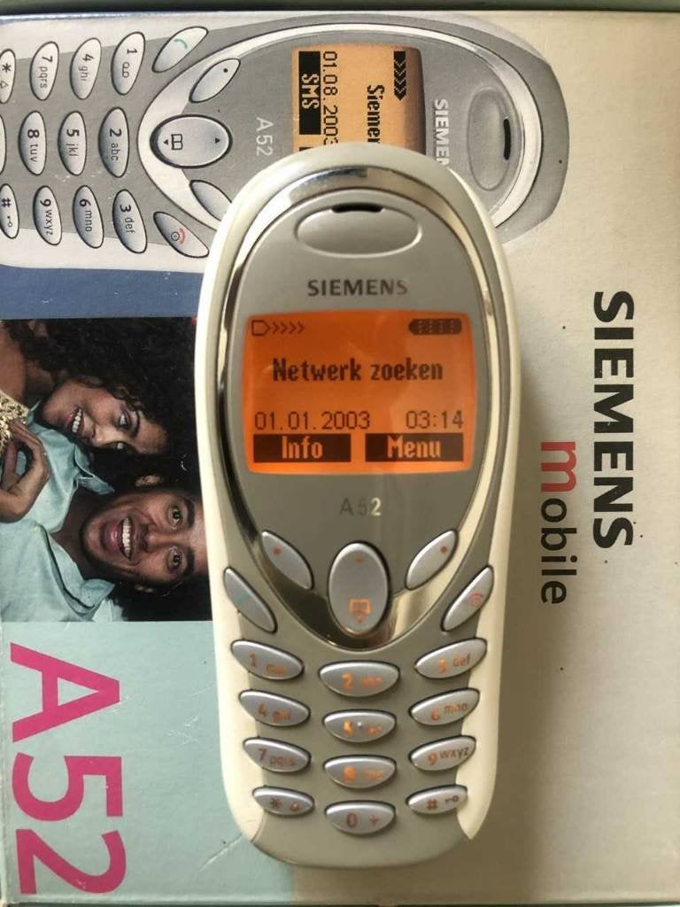 Mobiele telefoon Siemens A52, Ophalen of Verzenden, Gebruikt, Klassiek of Candybar, Zonder abonnement