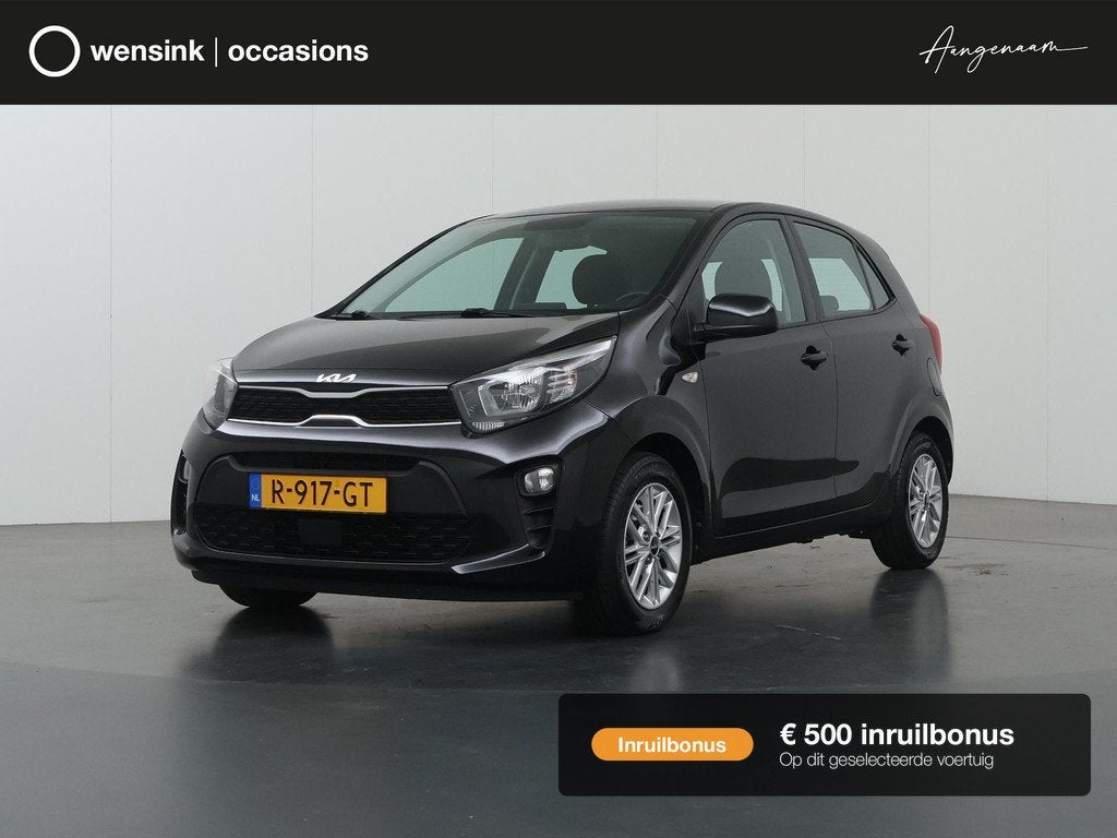Kia Picanto 1.0 DPi DynamicLine | Bluetooth | Parkeercamera, Auto's, Kia, Voorwielaandrijving, Stof, Gebruikt, 4 stoelen