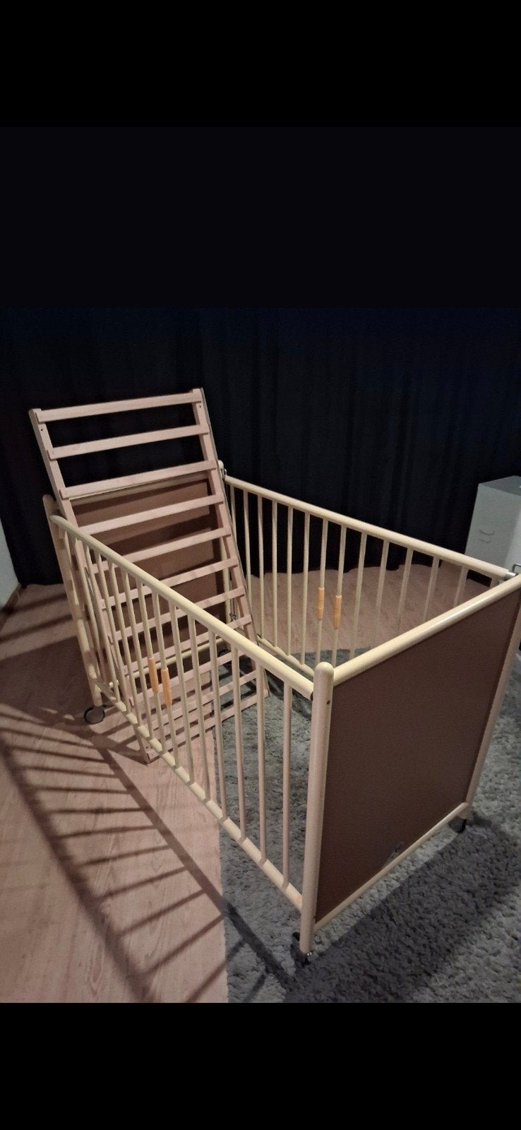 kinderbedje met matras, Kinderen en Baby's, Ophalen, Gebruikt, Ledikant