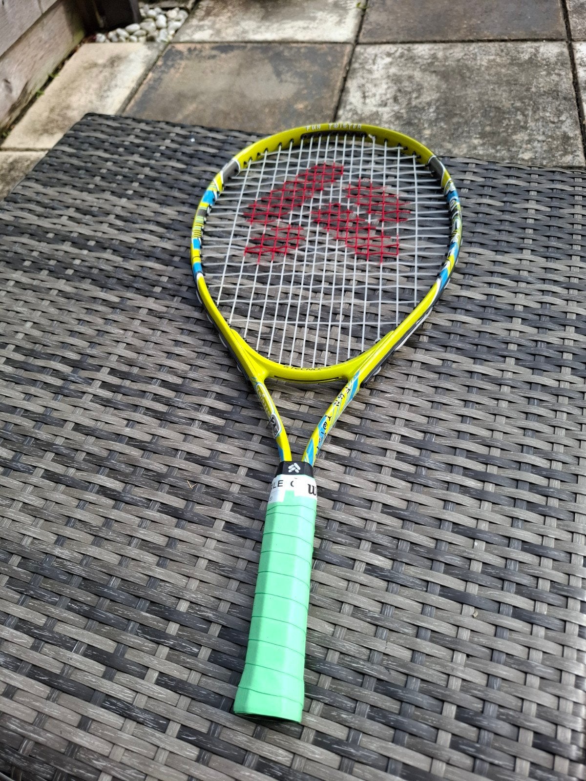 Tecno Pro Twister 125 Tennisracket - Gebruikt, Overige merken, Onbekend, raadpleeg de fabrikant voor details., Gebruikt, Tecno Pro