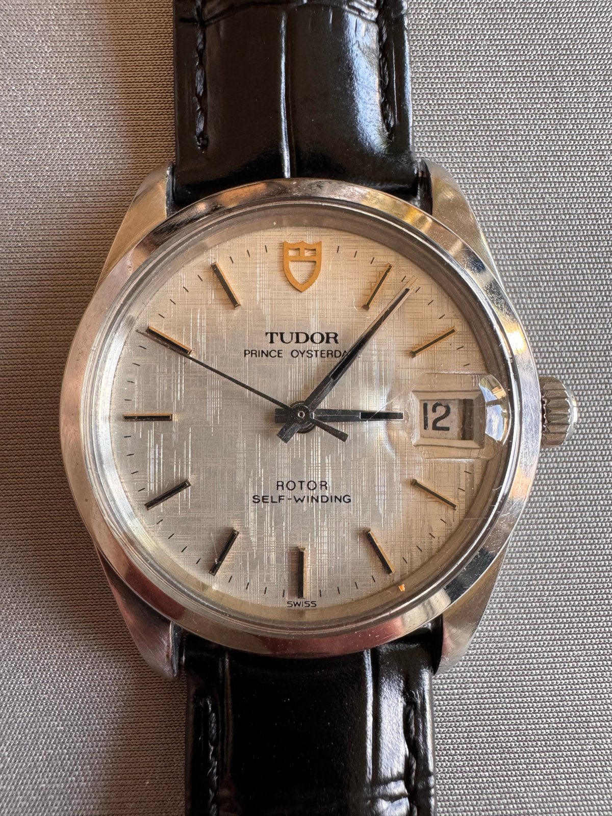 Tudor Prince Oysterdate Rotor Self-Winding Watch, Ophalen, Staal, Polshorloge, Overige merken