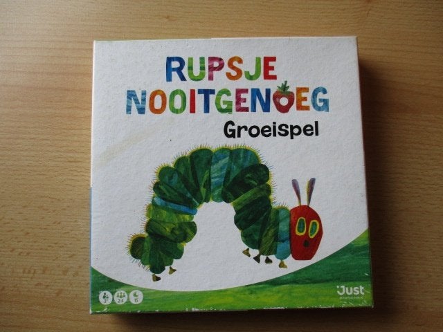 Rupsje Nooitgenoeg spel  Groeispel - wie heeft als eerste zi, Ophalen of Verzenden, 500 t/m 1500 stukjes, Zo goed als nieuw, Overige typen