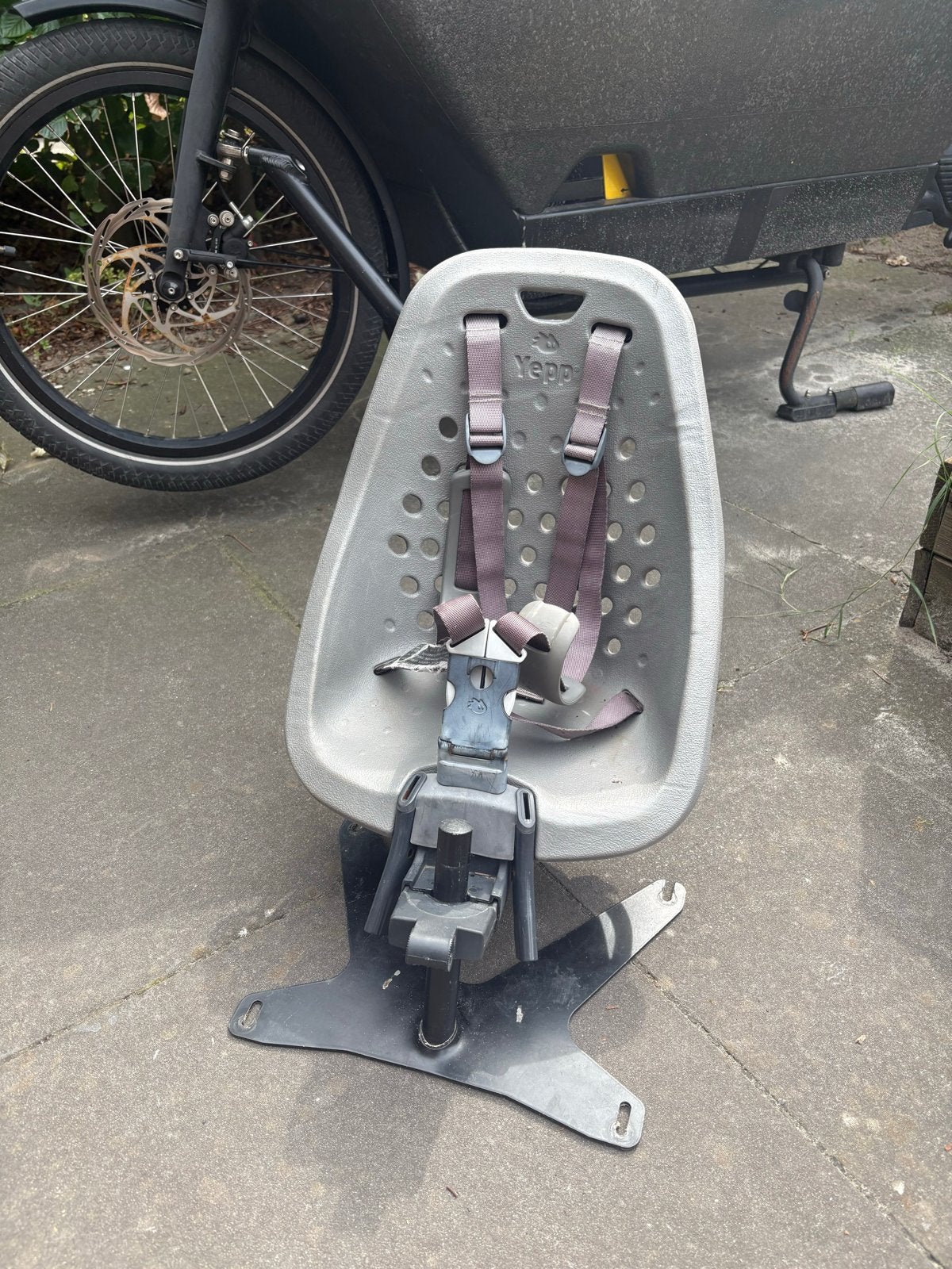 Urban Arrow adapter met Yepp kinderzitje, Ophalen, Gebruikt, Voorzitje
