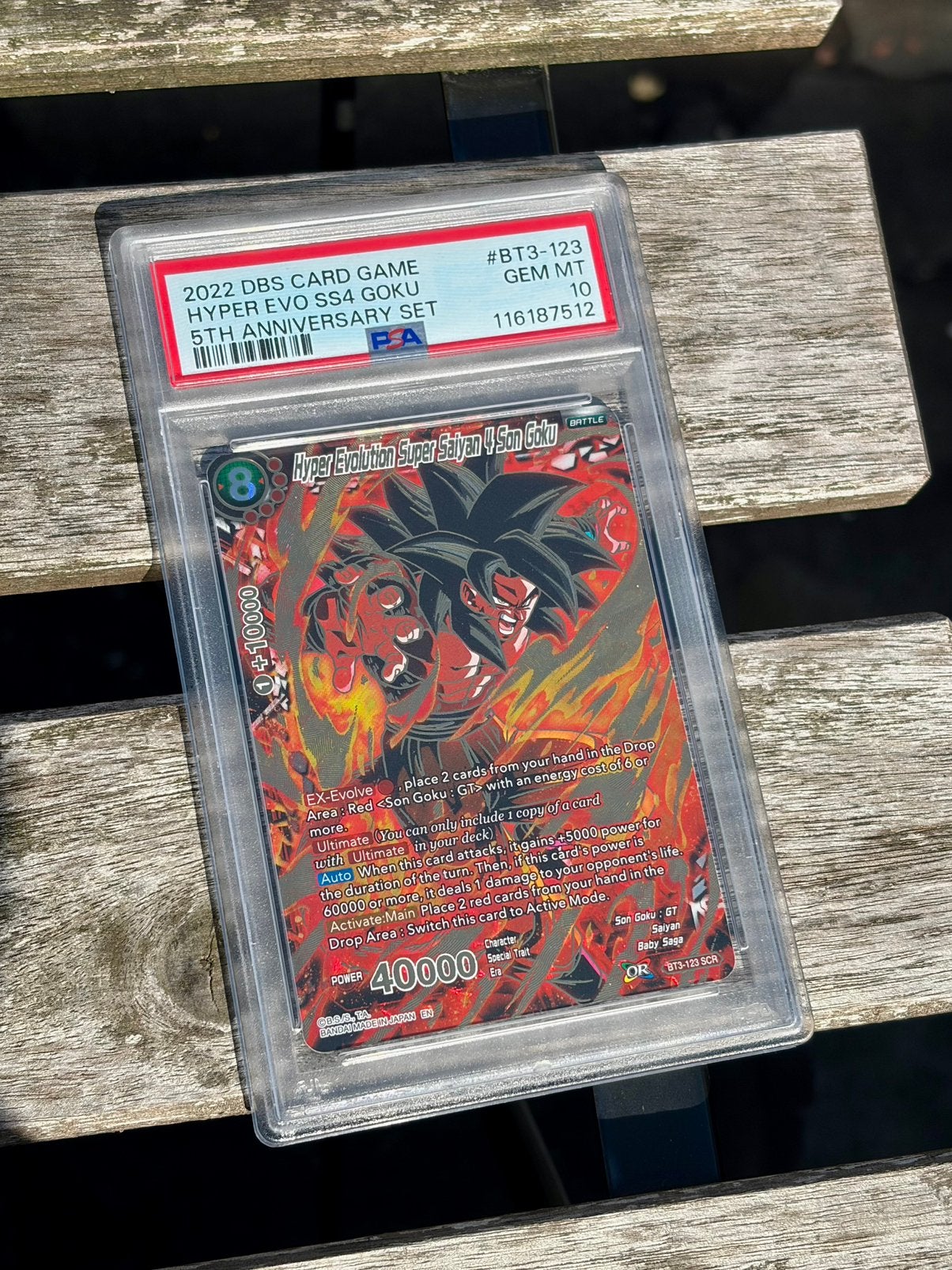 Ss4 Goku PSA 10, Ophalen of Verzenden, Zo goed als nieuw
