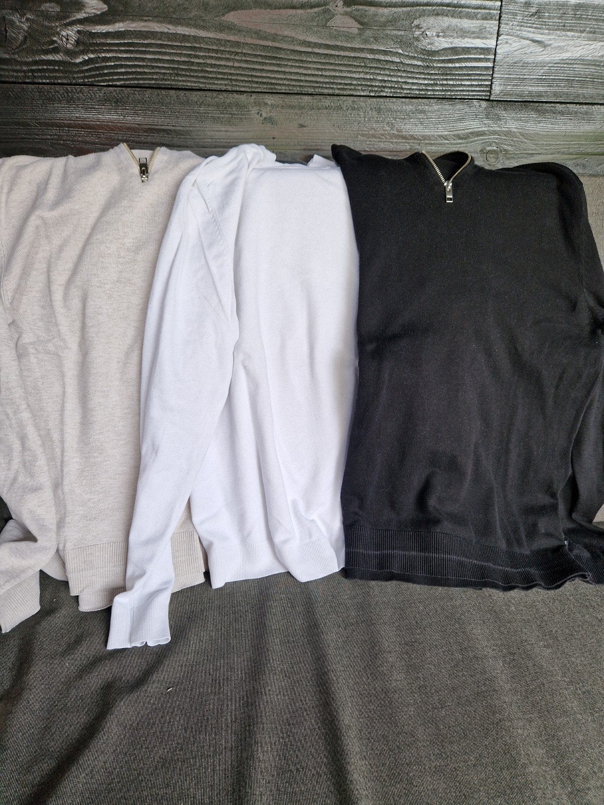 3 truien met lange mouwen (Jack & Jones, Stangata) - Maat L, Kleding | Heren, Truien en Vesten, Maat 52/54 (L), Overige kleuren