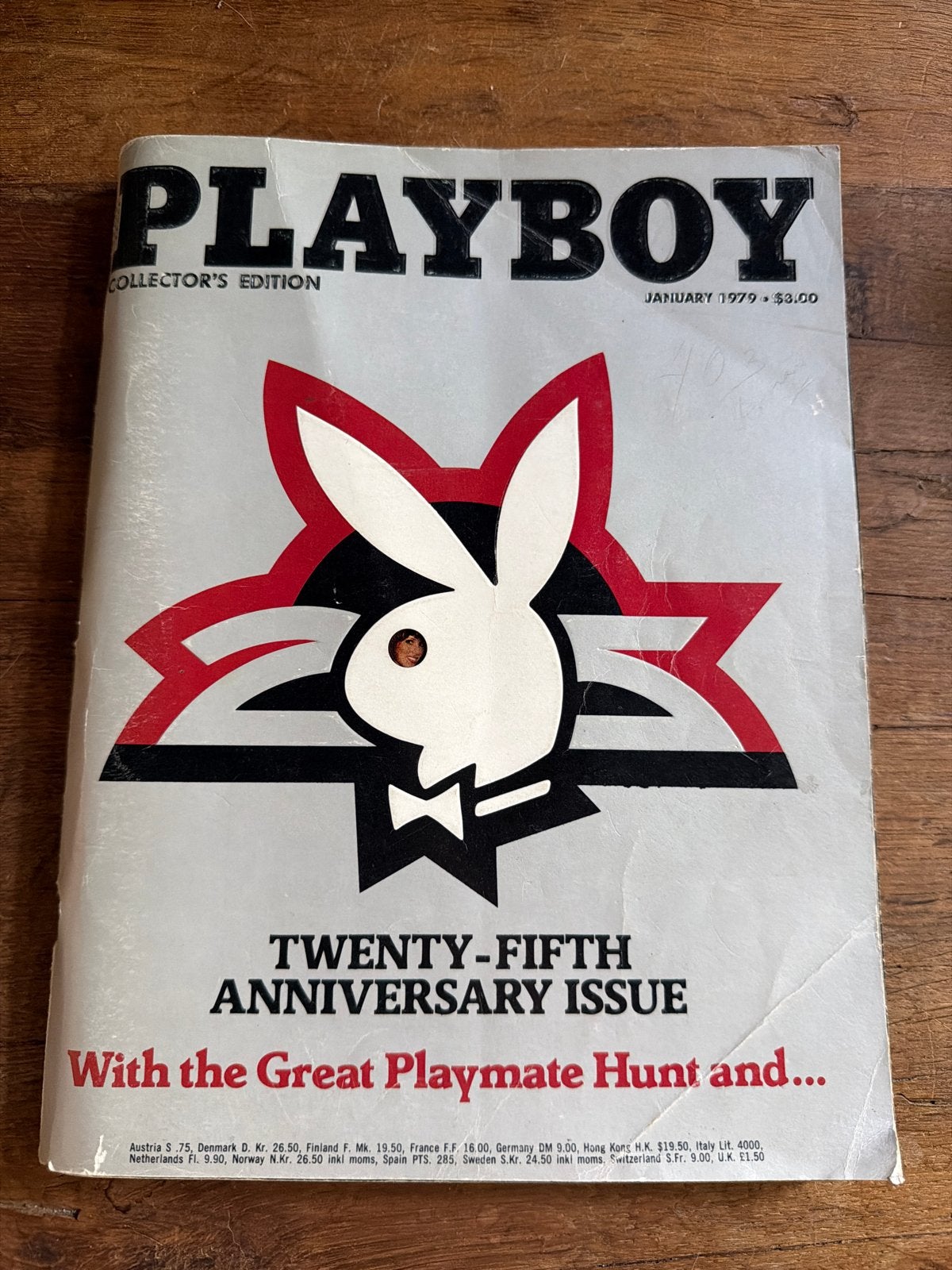 Playboy Magazine Januari 1979 - 25th Anniversary Issue, Boeken, Tijdschriften en Kranten, Gelezen, Overige typen, Ophalen