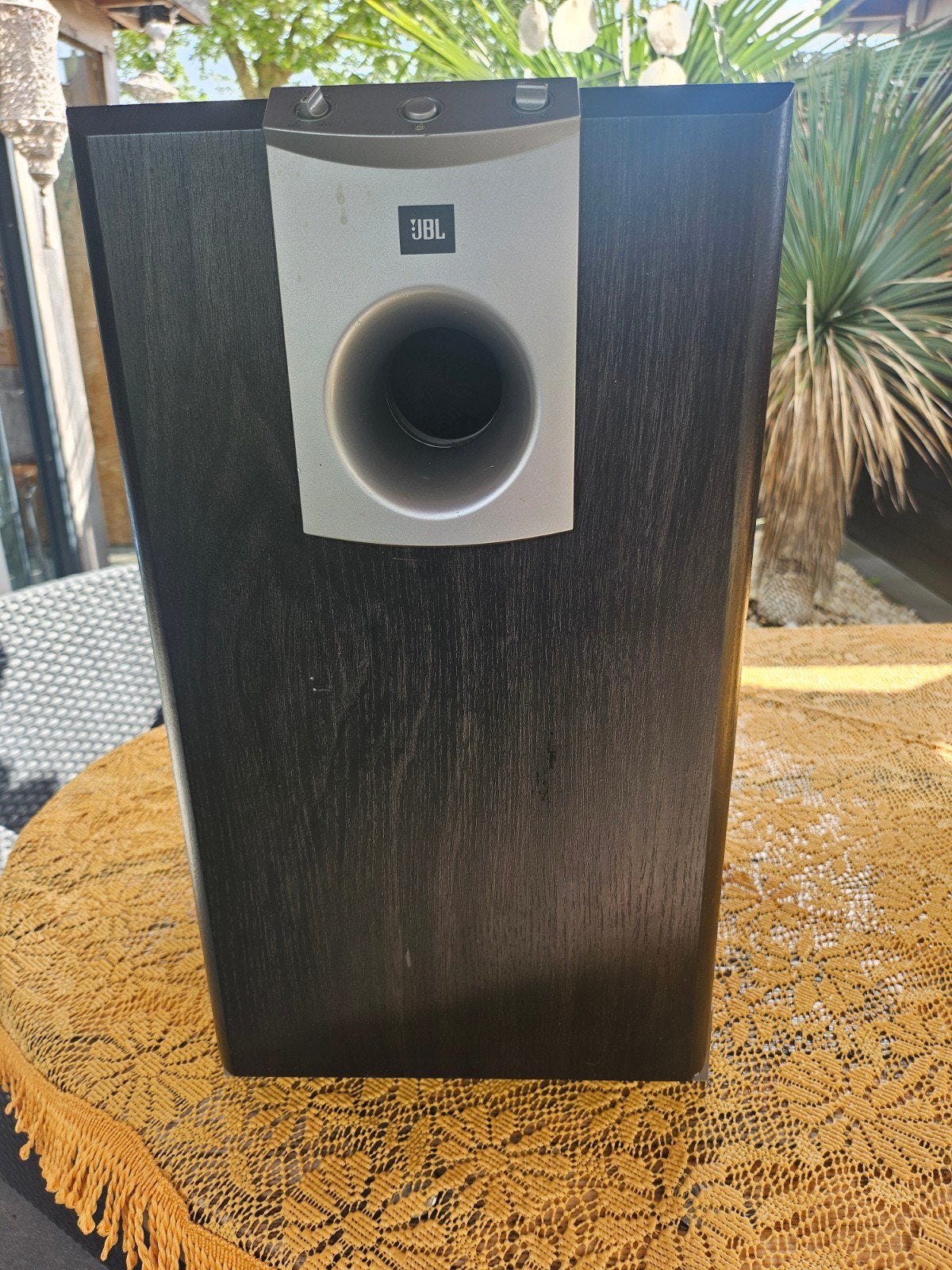 JBL SUB138 Subwoofer - Krachtige bas voor uw home cinema, Gebruikt, Ophalen of Verzenden, 120 watt of meer, Subwoofer