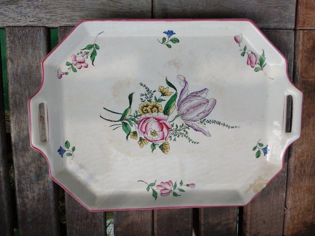 Aardewerk Dienblad, Antiek en Kunst, Ophalen of Verzenden