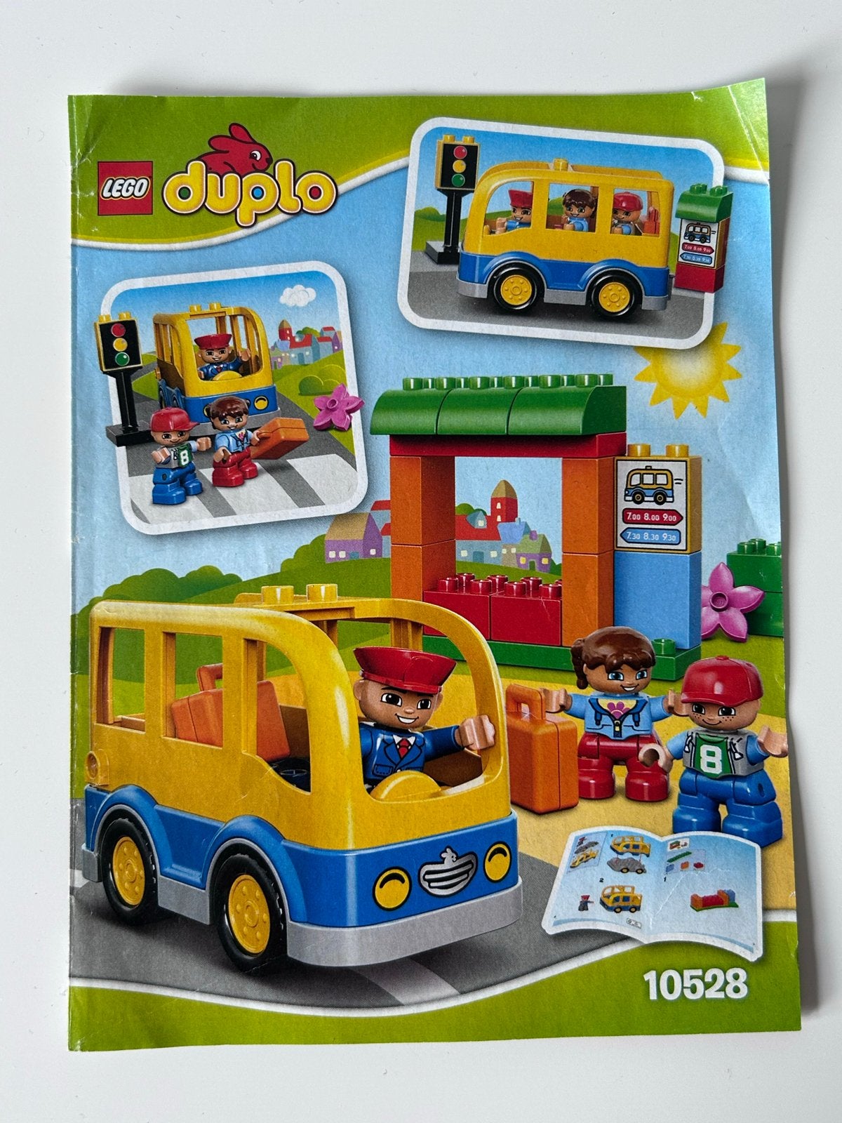 Lego Duplo Bus Schoolbus 10528 met figuren en accessoires, Overige thema's, Ophalen of Verzenden, Zo goed als nieuw, Compleet
