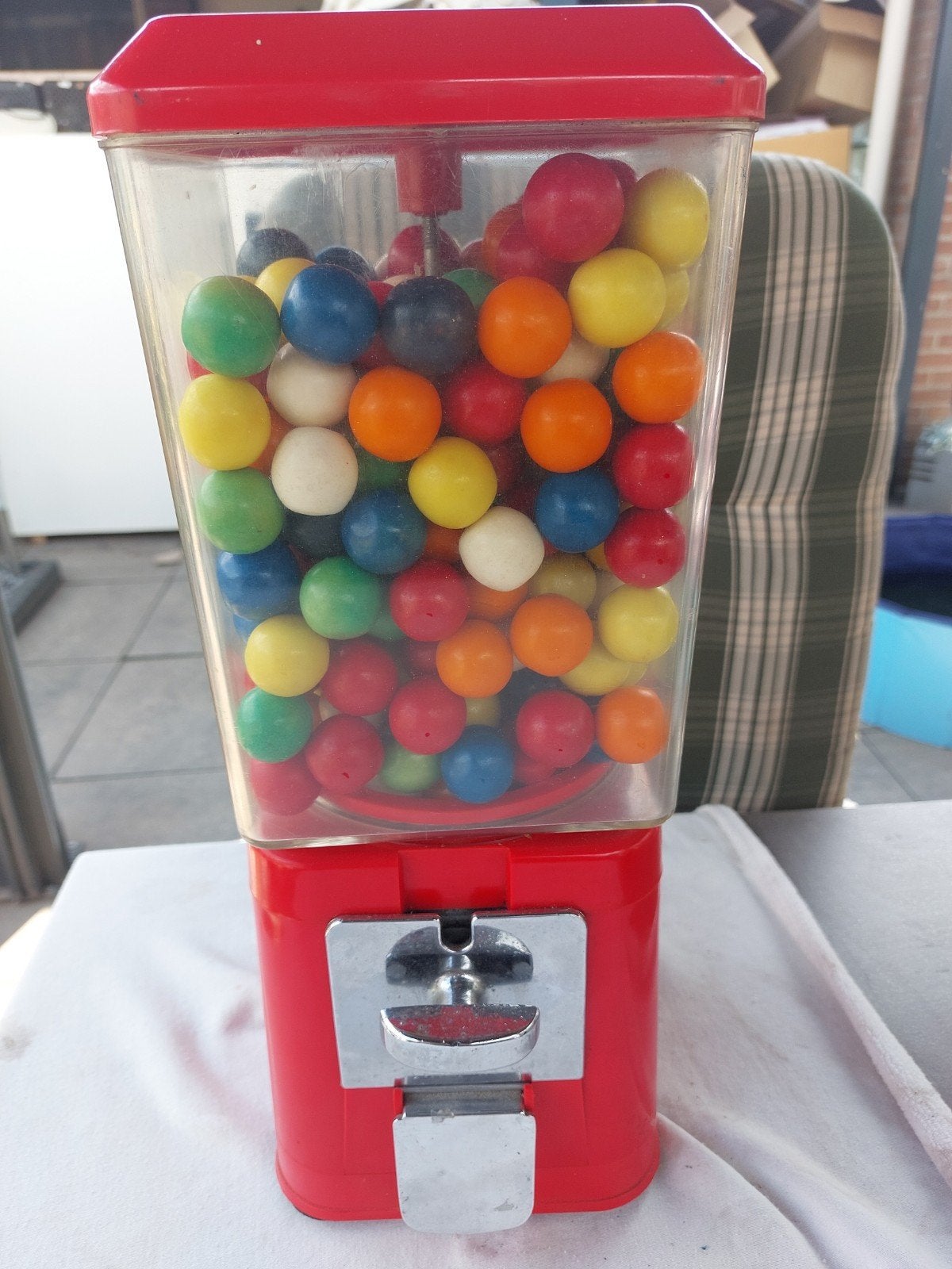 kauwgomballen automaat, Verzamelen, Ophalen of Verzenden, Gebruikt