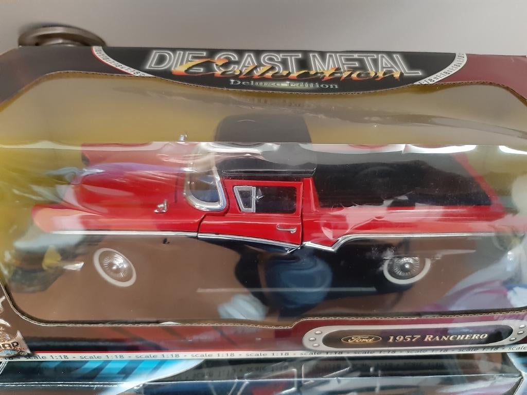 Ford Ranchero 1957, Hobby en Vrije tijd, Modelauto's | 1:18, Zo goed als nieuw, Overige merken, Ophalen of Verzenden