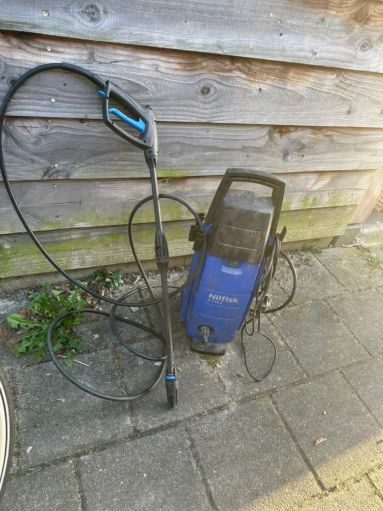 Gebruikte hoogedruk spuit, Ophalen of Verzenden, Zo goed als nieuw