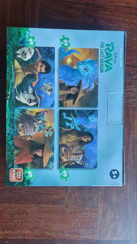 Raya and the Last Dragon Puzzel - Nieuwstaat, Ophalen, Minder dan 500 stukjes, Zo goed als nieuw, Legpuzzel