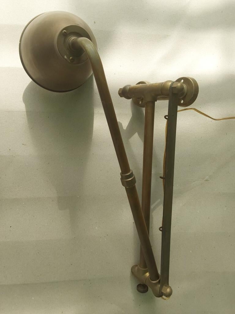 KOPER WANDLAMP SWINGARM BUIS GEPO STIJL JAREN DECO, Ophalen of Verzenden, Nieuw, Koper of Messing
