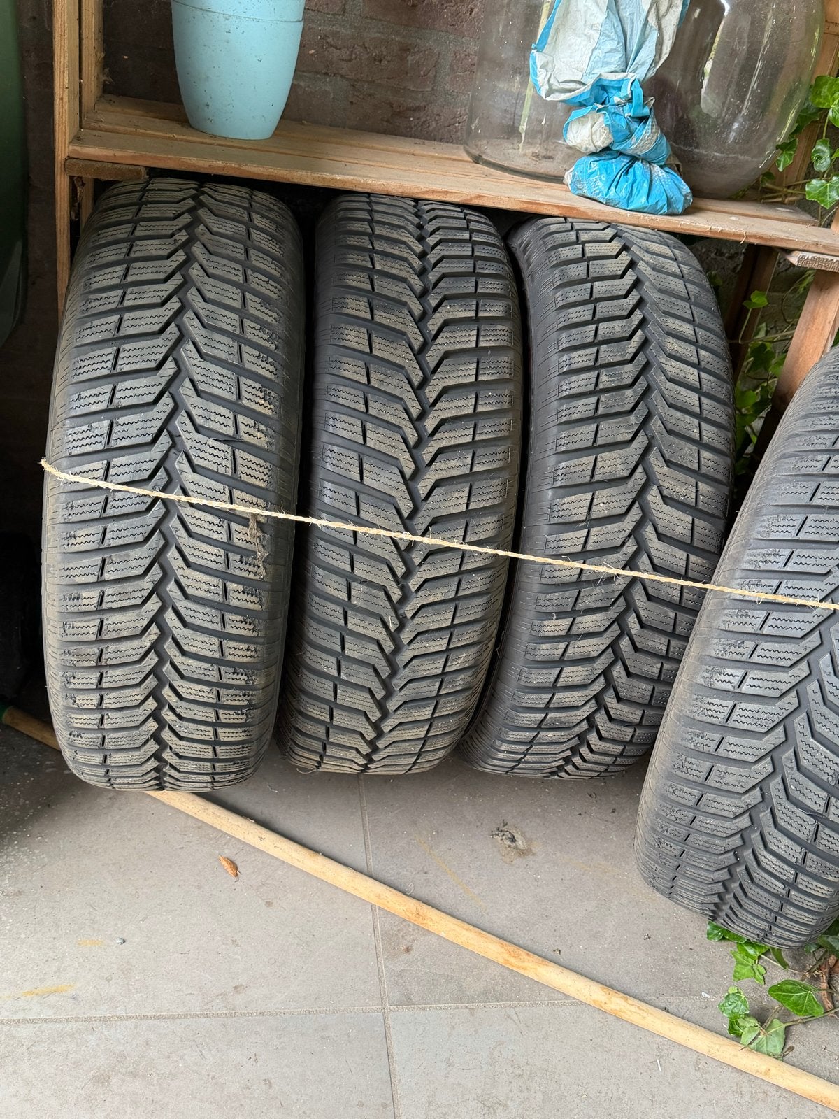 Set van 4 Vredestein All Season banden 185/65 R15, Ophalen, Gebruikt, 15 inch, 185 mm